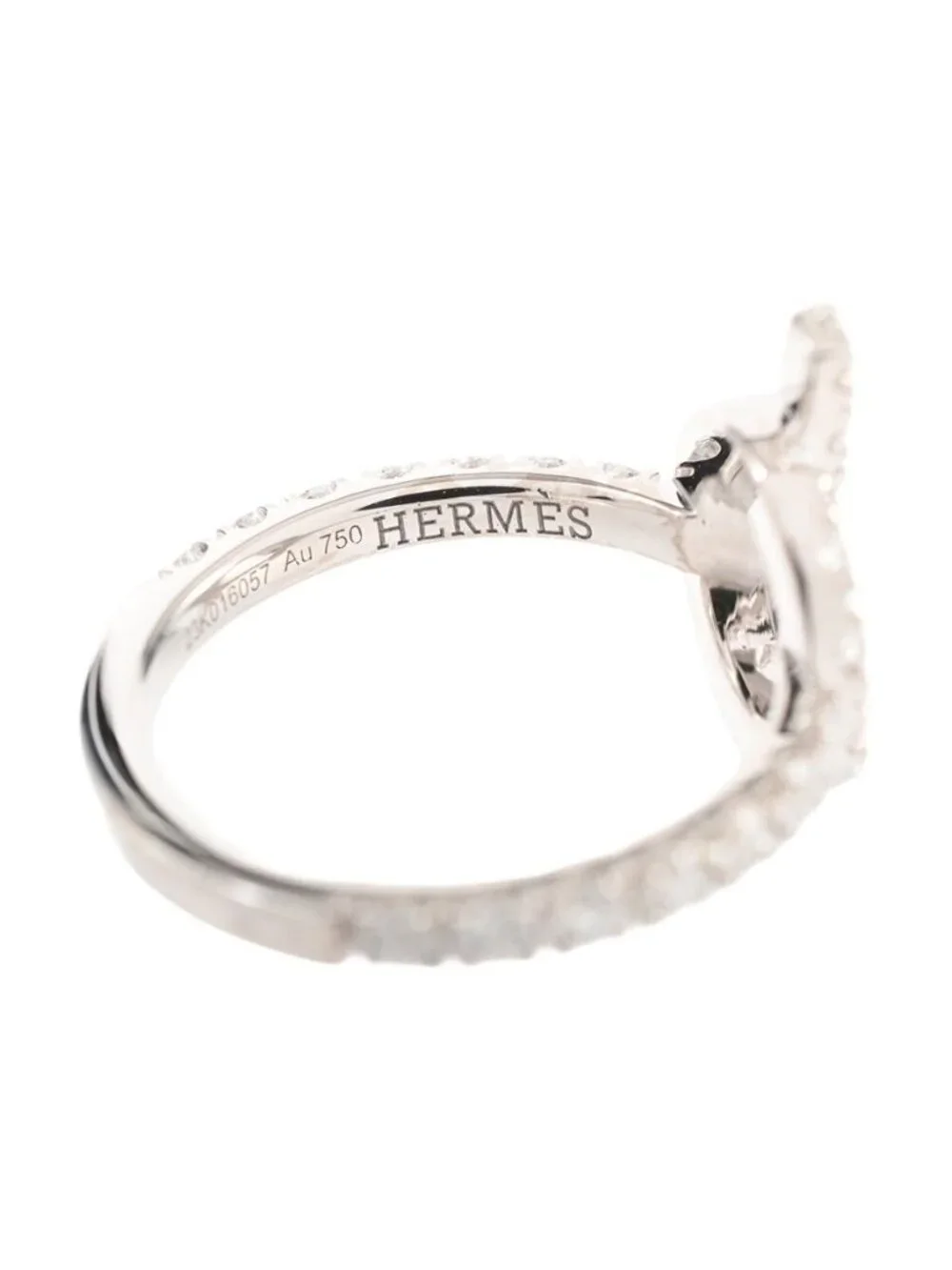 Hermes Ring Finesse White Gold